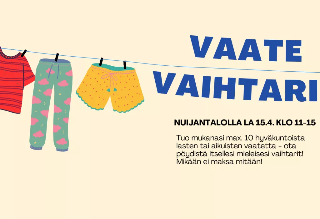 Vaatevaihtarit Pälkäneellä